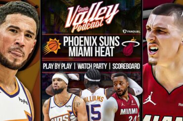 Phoenix Suns at Miami Heat | LIVE Reaction | Scoreboard | Play By Play | Postgame Show