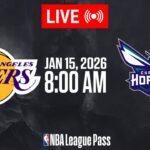 NBA LIVE! Los Angeles Lakers vs Charlotte Hornets | January 15, 2026 | NBA Today NBA 2K26 Gameplay