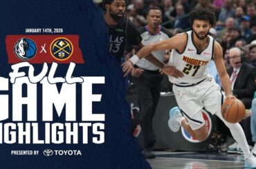 Denver Nuggets WIN vs. Dallas Mavericks Highlights | Toyota Game Recap 📺