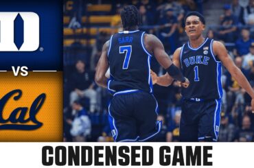 Duke vs. Cal Condensed Game | 2025-26 ACC Men's Basketball