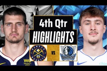 Denver Nuggets vs Dallas Mavericks Full Game Highlights 4th Qtr | Jan 14 | 2026 NBA Highlights