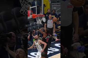 Johnny Furphy with a 10-Point, 10-Rebound Double-Double vs. Raptors