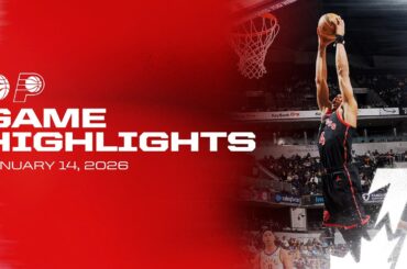 Raptors vs Pacers Game Highlights | January 14, 2026