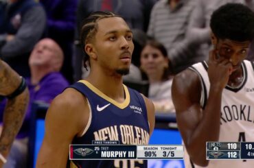 Trey Murphy III Highlights vs. Brooklyn Nets 1/14/2026