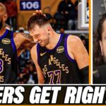 LeBron James & Luka Doncic get DESPERATELY needed Lakers win vs. Hawks after slump | NBA Reaction