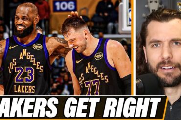 LeBron James & Luka Doncic get DESPERATELY needed Lakers win vs. Hawks after slump | NBA Reaction