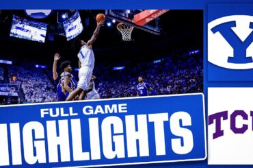 Full Game Highlights || BYU vs TCU || Men's Basketball (2026)