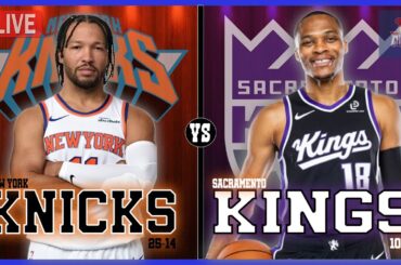 New York Knicks VS Sacramento Kings LIVE Play-By-Play | Pre and Post Game Coverage!