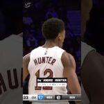 Hometown kid did his thing last night. #clevelandcavaliers #nba #cavs #deandrehunter