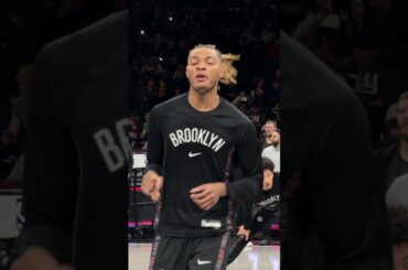 spend a gameday with Noah Clowney #nba #brooklynnets #behindthescenes