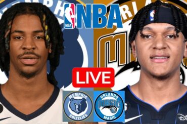 LIVE: MEMPHIS GRIZZLIES vs ORLANDO MAGIC | NBA | PLAY BY PLAY | SCOREBOARD