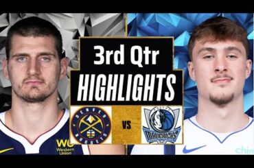 Denver Nuggets vs Dallas Mavericks Full Game Highlights 3rd Qtr | Jan 14 | 2026 NBA Highlights