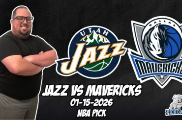 Utah Jazz vs Dallas Mavericks 1/15/26 NBA Free Picks & Prediction | NBA Betting Tips