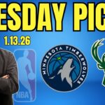 Minnesota Timberwolves vs Milwaukee Bucks Picks & Predictions | August Young NBA Best Bet January 13