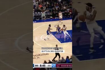 🕷️ A Spida Q3 takeover is lethal. #clevelandcavaliers #nbahighlights #donovanmitchell
