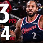 Kawhi Leonard is on FIRE in win vs. Wizards 🔥