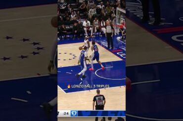 Things admin loves: Lonzo Ball triples. #lonzoball #clevelandcavaliers #nbahighlights #sports