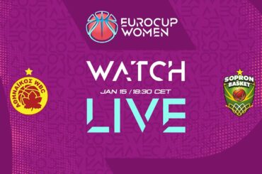 Round of 16 | Athinaikos Qualco v Sopron Basket | Full Basketball Game | EuroCup Women 2025-26