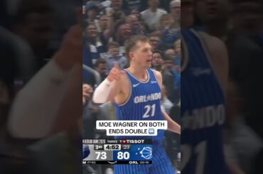 Moe Wagner is FEELING it 🗣️