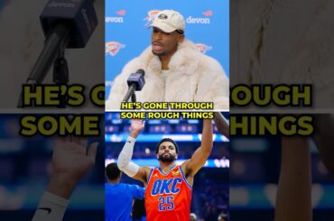 He's got something special 👀 #okcthunder #nba #sga #thunderup