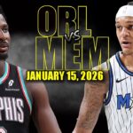 Orlando Magic vs Memphis Grizzlies Full Game Highlights - January 15, 2026 | NBA Season