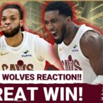 REACTION: Cleveland Cavaliers Get HUGE WIN Over Minnesota Timberwolves | Are the Cavs Back!?