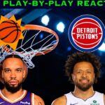 Phoenix Suns vs Detroit Pistons NBA Play-By-Play Reaction 1/15/26 LIVE