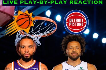 Phoenix Suns vs Detroit Pistons NBA Play-By-Play Reaction 1/15/26 LIVE