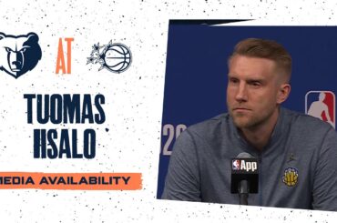 Tuomas Iisalo Press Conference | Grizzlies vs. Magic