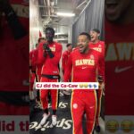 One of us. One of us! #cjmccollum #nba #hawks #cacaw