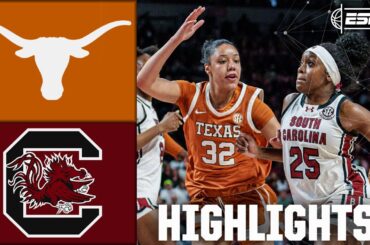 Texas Longhorns vs. South Carolina Gamecocks | Full Game Highlights | ESPN College Basketball