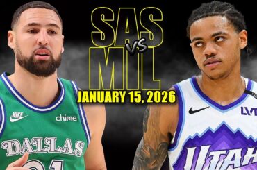 Dallas Mavericks vs Utah Jazz Full Game Highlights - January 15, 2026 | NBA Season