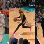 Wemby is a cheat code has crazy sequence then hits fadeaway 3 vs Bucks 🔥