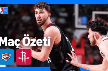Oklahoma City Thunder - Houston Rockets | Maç Özeti | NBA | Prime Video Türkiye