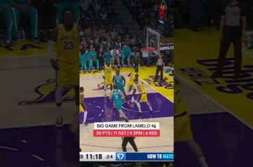 LaMelo was UNSTOPPABLE in LA 🐝