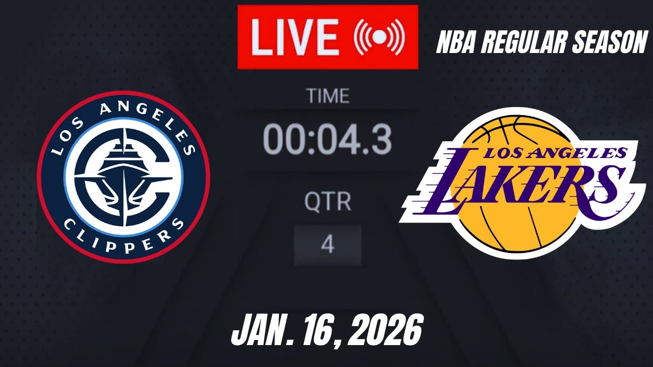 NBA LIVE! Los Angeles Lakers vs Los Angeles Clippers | January 16, 2026 | Lakers vs Clippers 2K26