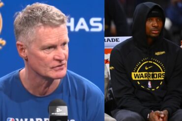 Steve Kerr speaks on Jonathan Kuminga requesting a trade from the Warriors