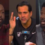Dwyane Wade and Udonis Haslem react to Coach Spo calling out Kel'el Ware 😳