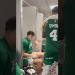 Florida boy felt the heat 🔥🤏 #celtics #nba #shorts