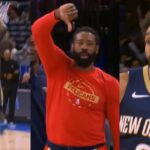 DeAndre Jordan boos Zion's basic dunk then Jordan Poole hits left handed 3 🤯