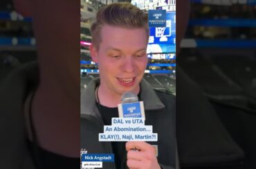 The Dallas Mavericks win an ABOMINABLE game vs the Utah Jazz, Klay Thompson GOES OFF