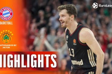 Late Threes CHANGE EVERYTHING | Bayern - Panathinaikos | R22 BASKETBALL HIGHLIGHTS 2025-26