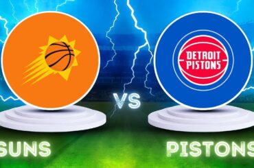 Phoenix Suns vs Detroit Pistons NBA Live Play By Play Scoreboard 1/15/26
