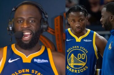 Draymond has high praise for Jonathan Kuminga after requesting a trade