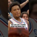 Toronto got loud for Kyle Lowry 👏❤️