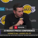JJ Redick POSTGAME INTERVIEWS | Los Angeles Lakers loss to Charlotte Hornets 135-117