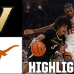 UNDEFEATED NO MORE 🚨 Vanderbilt Commodores vs. Texas Longhorns | Full Game Highlights | ESPN CBB