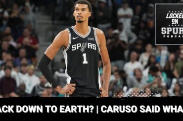 ​San Antonio Spurs coming back down to Earth? OKC's Caruso said what?