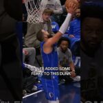 Oh he fancy huh? 💥 #dallasmavericks #dunk #nba