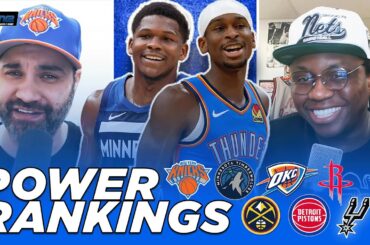 NBA Power Rankings: Wolves STAY HOT, Thunder make a STATEMENT!  | The Dime With Josh and Kwab